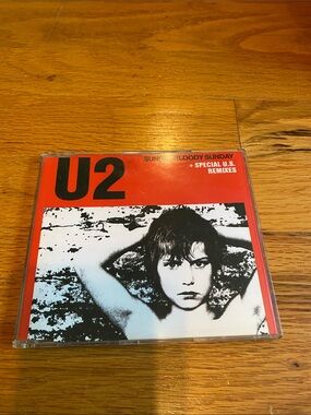 U2 Sunday Bloody Sunday CD with special US remixes. import